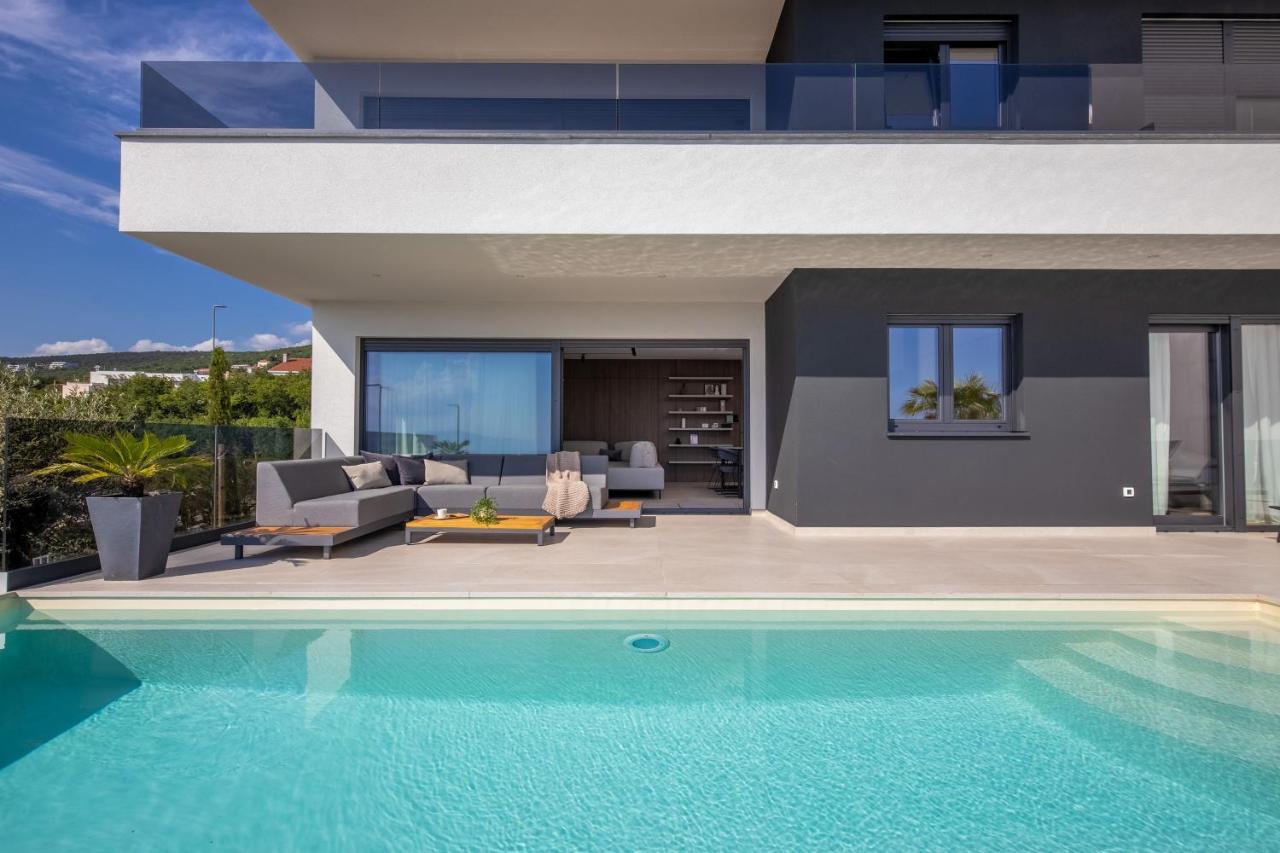 Villa Ameli Apartment With Swimming Pool Rijeka Exterior foto